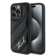 Husa premium pentru  iPhone 14 Pro Max Karl Lagerfeld superior quality - Negru