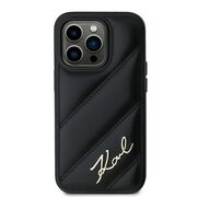 Husa premium pentru  iPhone 14 Pro Max Karl Lagerfeld superior quality - Negru