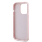 Husa premium pentru  iPhone 14 Pro Max Karl Lagerfeld superior quality - Roz neon