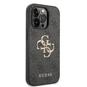 Husa premium pentru  iPhone 15 Pro Max Guess Elegance Series - Gri inchis