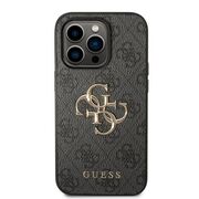 Husa premium pentru  iPhone 15 Pro Max Guess Elegance Series - Gri inchis