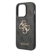 Husa premium pentru  iPhone 15 Pro Max Guess Elegance Series - Gri inchis