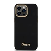 Husa premium pentru  iPhone 15 Pro Max Guess Elegance Series - Negru denim