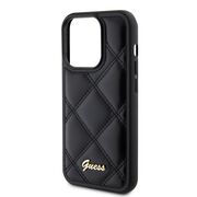 Husa premium pentru  iPhone 15 Pro Max Guess Elegance Series - Negru royal