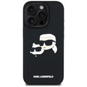 Husa premium pentru  iPhone 16 Karl Lagerfeld superior quality - Negru print