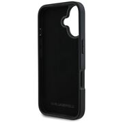 Husa premium pentru  iPhone 16 Karl Lagerfeld superior quality - Negru