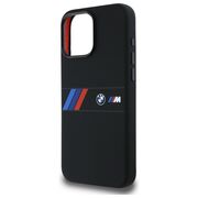 Husa premium pentru  iPhone 16 Pro Max compatibila MagSafe BMW Signature - Negru mat