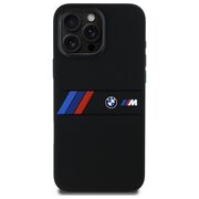 Husa premium pentru  iPhone 16 Pro Max compatibila MagSafe BMW Signature - Negru mat