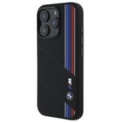 Husa premium pentru  iPhone 16 Pro Max compatibila MagSafe BMW Signature - Negru print