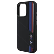 Husa premium pentru  iPhone 16 Pro Max compatibila MagSafe BMW Signature - Negru print