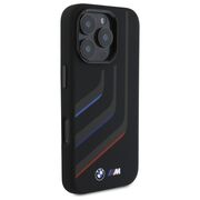 Husa premium pentru  iPhone 16 Pro Max compatibila MagSafe BMW Signature - Negru
