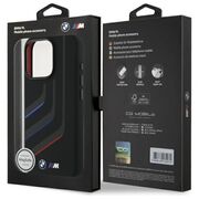 Husa premium pentru  iPhone 16 Pro Max compatibila MagSafe BMW Signature - Negru
