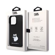 Husa premium pentru iPhone 14 Pro Karl Lagerfeld superior quality - negru print