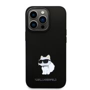 Husa premium pentru iPhone 14 Pro Karl Lagerfeld superior quality - negru print