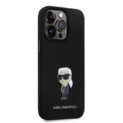 Husa premium pentru iPhone 14 Pro Karl Lagerfeld superior quality - negru darth vader