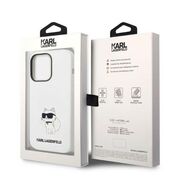 Husa premium pentru iPhone 14 Pro Karl Lagerfeld superior quality - alb