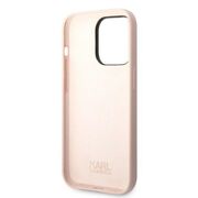 Husa premium pentru iPhone 14 Pro Karl Lagerfeld superior quality - roz pal