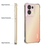Husa pentru  Oppo Reno 13 Pro Slim Anti-Shock 1.5mm reinforced 4 corners, Transparent