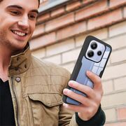 Pachet 360: Husa cu folie integrata pentru  Xiaomi Redmi Note 14 4G Protectie 360 fata spate - Mov