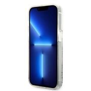 Husa premium pentru  iPhone 14 Pro  Karl Lagerfeld superior quality - Alb arctic