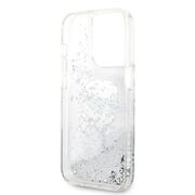 Husa premium pentru  iPhone 14 Pro  Karl Lagerfeld superior quality - Alb