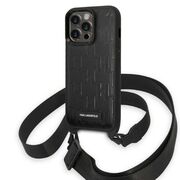 Husa premium pentru  iPhone 14 Pro  Karl Lagerfeld superior quality - Negru denim