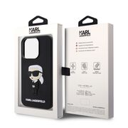 Husa premium pentru  iPhone 14 Pro  Karl Lagerfeld superior quality - Negru denim