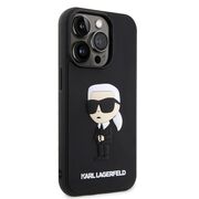 Husa premium pentru  iPhone 14 Pro  Karl Lagerfeld superior quality - Negru denim