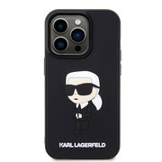 Husa premium pentru  iPhone 14 Pro  Karl Lagerfeld superior quality - Negru denim