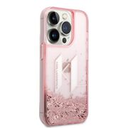 Husa premium pentru  iPhone 14 Pro  Karl Lagerfeld superior quality - Roz