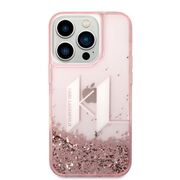 Husa premium pentru  iPhone 14 Pro  Karl Lagerfeld superior quality - Roz