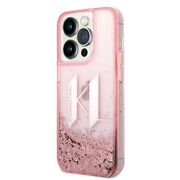 Husa premium pentru  iPhone 14 Pro  Karl Lagerfeld superior quality - Roz