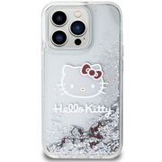 Husa premium pentru  iPhone 15 Pro Hello Kitty Funcky Series - Argintiu