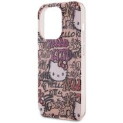 Husa premium pentru  iPhone 15 Pro Hello Kitty Funcky Series - Maro