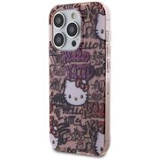 Husa premium pentru  iPhone 15 Pro Hello Kitty Funcky Series - Maro