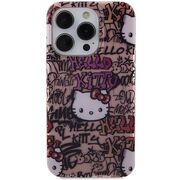 Husa premium pentru  iPhone 15 Pro Hello Kitty Funcky Series - Maro