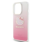 Husa premium pentru  iPhone 15 Pro Hello Kitty Funcky Series - Roz