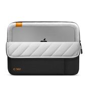 Geantă Premium Ultra-Protejată pentru Laptop 13-14” compatibila Macbook, Lenovo, Microsoft, Acer, HP, Asus – Design Elegant, Materiale Durabile, Protecție Avansată Antişoc, Interior Moale din Microfibră și Compartiment pentru Accesorii, negru