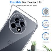 Husa pentru OnePlus 13R, Anti-Shock 1.5mm, cu protectie lentile, Transparent
