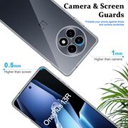 Husa pentru OnePlus 13R, Anti-Shock 1.5mm, cu protectie lentile, Transparent