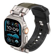 Curea premium pentru Apple Watch 6 / 7 / 8 / 9 / 10 / SE / ULTRA 1 / 2 (44 / 45 / 46 / 49 MM) Spigen - DuraPro Armor - Verde