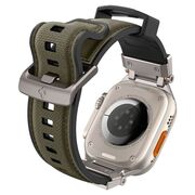 Curea premium pentru Apple Watch 6 / 7 / 8 / 9 / 10 / SE / ULTRA 1 / 2 (44 / 45 / 46 / 49 MM) Spigen - DuraPro Armor - Verde