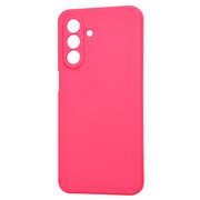 Husa pentru  Samsung Galaxy A26 Liquid Silicone, subțire, captusita cu microfibra, anti amprentă, protectie cameră foto, Fucsia