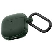 Husa pentru Airpods 4 Spigen - Protection Case Caseology Vault, ir Space Technology, Aluminum Holder - Verde
