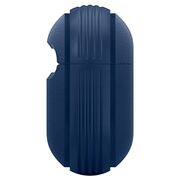 Husa pentru Airpods Pro 1 / 2 Spigen - Protection Case Caseology Vault, ir Space Technology, Aluminum Holder - Albastru