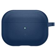 Husa pentru Airpods Pro 1 / 2 Spigen - Protection Case Caseology Vault, ir Space Technology, Aluminum Holder - Albastru