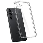 Husa premium pentru  Samsung Galaxy S24 FE Spigen - Ultra Hybrid - Transparent