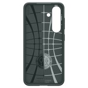 Husa premium pentru  Samsung Galaxy S25 Spigen - Liquid Air - Verde inchis
