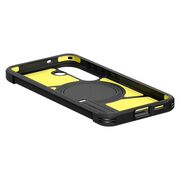 Husa premium pentru  Samsung Galaxy S25 Spigen - Tough Armor MagSafe - Negru