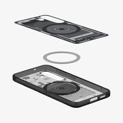 Husa premium pentru  Samsung Galaxy S25 Spigen - Ultra Hybrid Zero One MagSafe - Negru